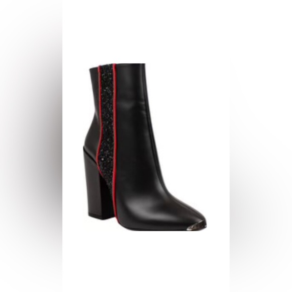 AMIRI Shoes - RARE! AMIRI Glitter Striper Leather Boots